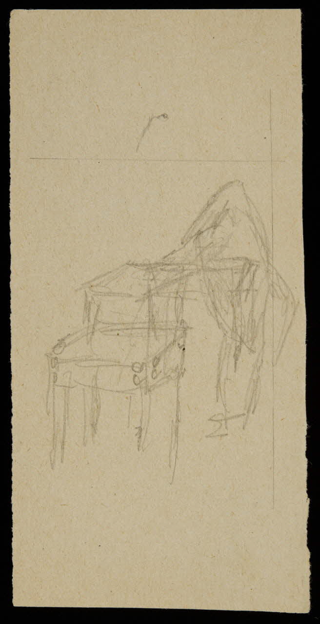 partie d'un ensemble de dessins Esquisse 1968.102.2249.3 Photo Mucem