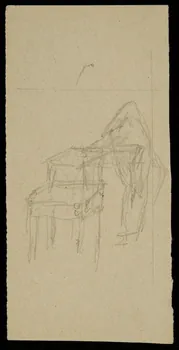 partie d'un ensemble de dessins Esquisse 1968.102.2249.3 Photo Mucem