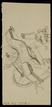 partie d'un ensemble de dessins Esquisse 1968.102.2249.4 Photo Mucem