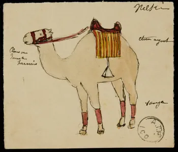 partie d'un ensemble de dessins Nelki 1968.102.2259.2 Photo Mucem