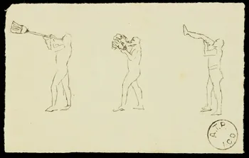partie d'un ensemble de dessins Les Nesadson 1968.102.2267.1 Photo Mucem
