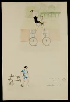 partie d'un ensemble de dessins Newhouse et  Ward 1968.102.2268.3 Photo Mucem