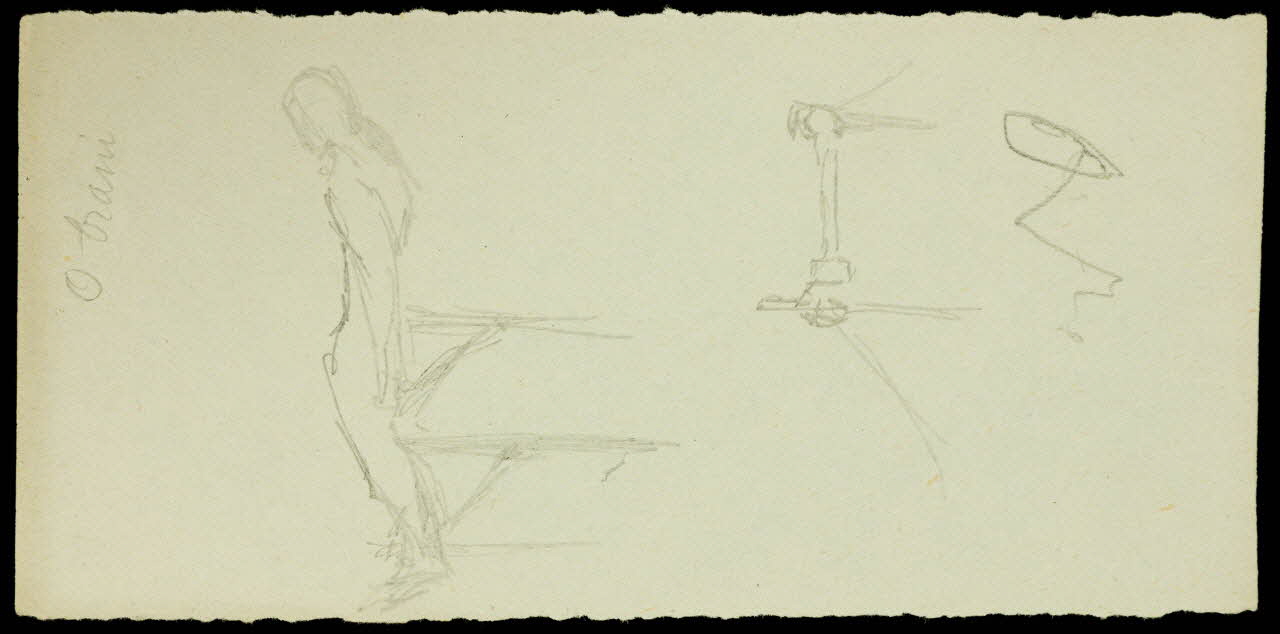 partie d'un ensemble de dessins O'Brani 1968.102.2284.3 Photo Mucem