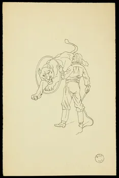 partie d'un ensemble de dessins F. Oger 1968.102.2286 Photo Mucem