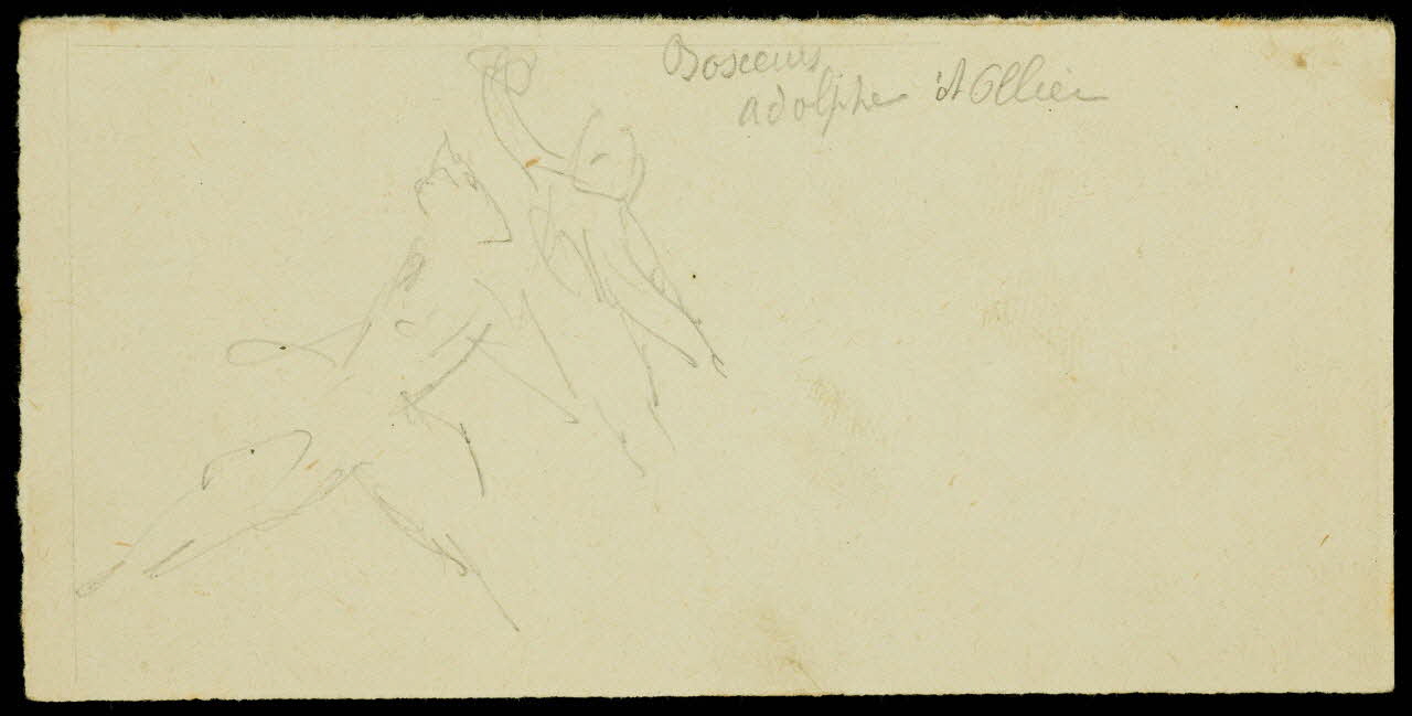 partie d'un ensemble de dessins Adolphe et Ollier 1968.102.2290.2 Photo Mucem