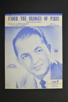 Dorcas Cochran ; Vincent Scotto ; Jean Rodor ; Hilland Range Songs; chanson petit format New-York(Etats-Unis) 1953 1966.155.6 Photo Mucem