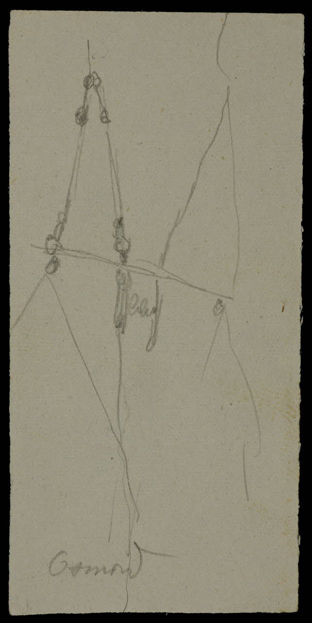 partie d'un ensemble de dessins Osmond 1968.102.2314.15 Photo Mucem