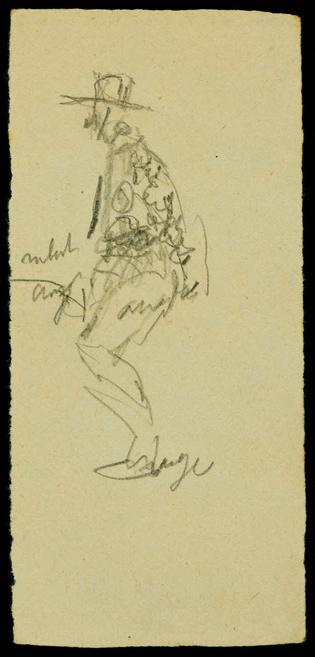 partie d'un ensemble de dessins Figure 1968.102.2315.4 Photo Mucem