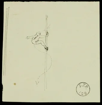 partie d'un ensemble de dessins Comique Pederson 1968.102.2342.2  Photo Mucem