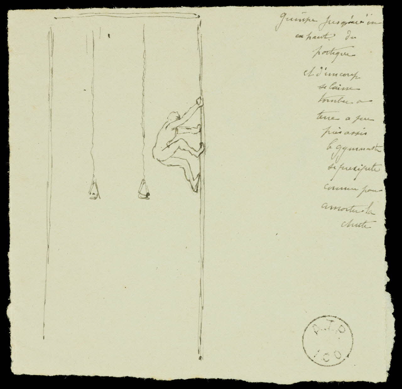 partie d'un ensemble de dessins Comique Pederson 1968.102.2342.3 Photo Mucem