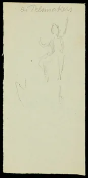 partie d'un ensemble de dessins Les Pelsmackers 1968.102.2345.6 Photo Mucem
