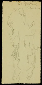 partie d'un ensemble de dessins Les Mackers 1968.102.2345.7 Photo Mucem