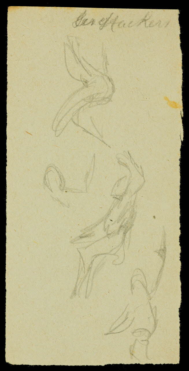 partie d'un ensemble de dessins Les Mackers 1968.102.2345.8 Photo Mucem