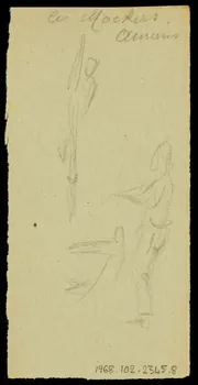partie d'un ensemble de dessins Les Mackers 1968.102.2345.8 Photo Mucem