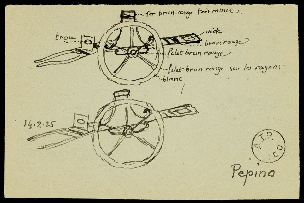 partie d'un ensemble de dessins Pepino 1968.102.2346 Photo Mucem