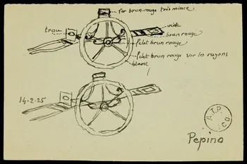partie d'un ensemble de dessins Pepino 1968.102.2346 Photo Mucem