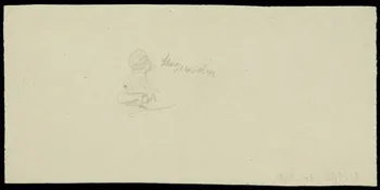partie d'un ensemble de dessins 2 drapeau (sic) des chiens 1968.102.2349.13 Photo Mucem
