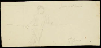 partie d'un ensemble de dessins Pepino 1968.102.2349.6  Photo Mucem