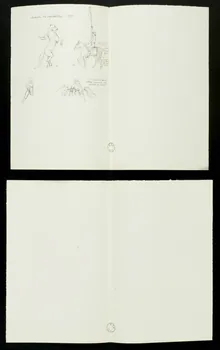 partie d'un ensemble de dessins alfred Petoletti 1968.102.2377.1/2 Photo Mucem