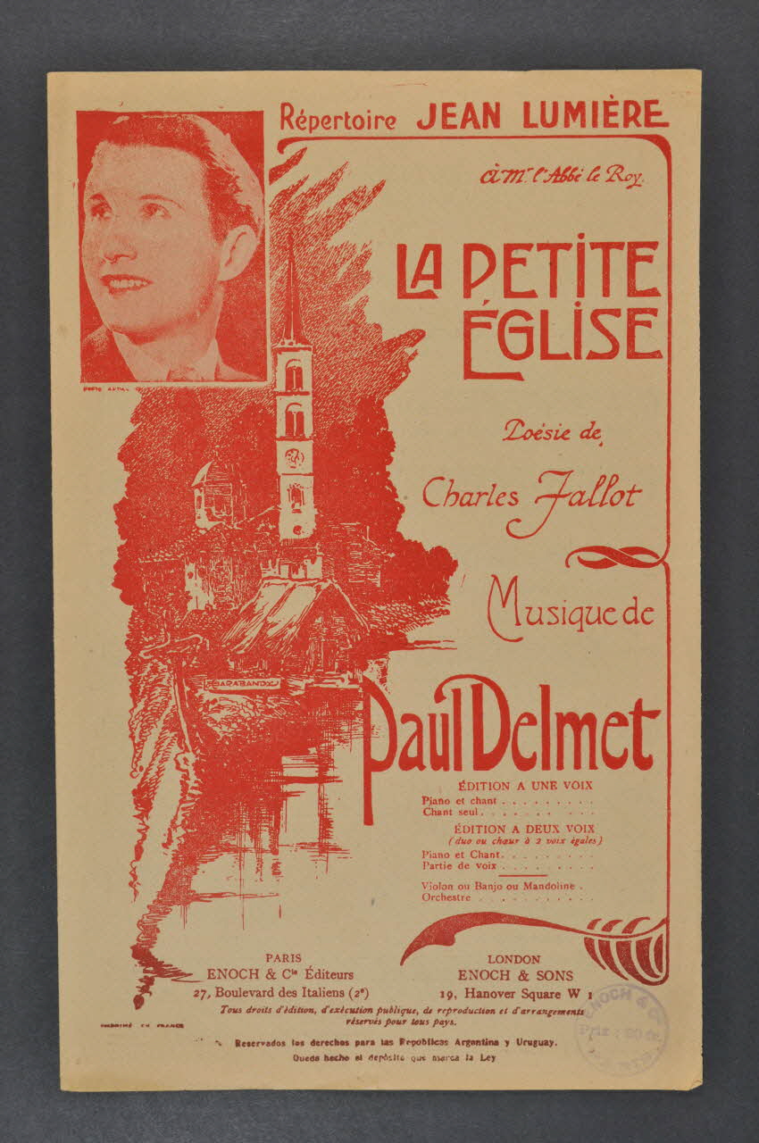 chanson petit format 1966.156.18 Photo Mucem