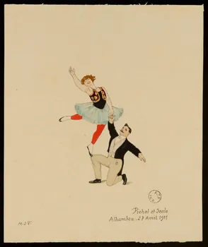 partie d'un ensemble de dessins Pichel et Scale 1968.102.2392.7 Photo Mucem