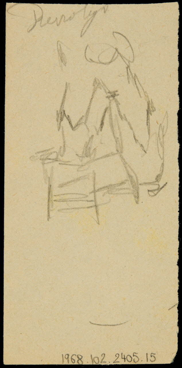 partie d'un ensemble de dessins Pierrotys 1968.102.2405.15 Photo Mucem