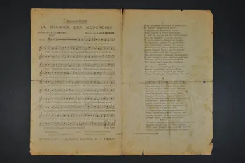 chanson petit format 1966.156.22 Photo Mucem