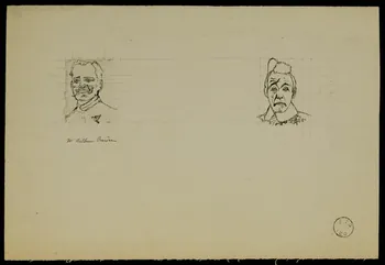 partie d'un ensemble de dessins Mr Arthur Pinder 1968.102.2429.1 Photo Mucem