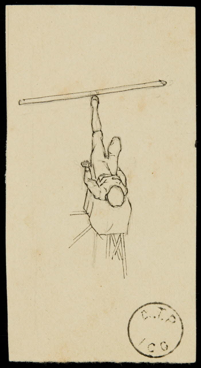 partie d'un ensemble de dessins James 1968.102.2431.2 Photo Mucem