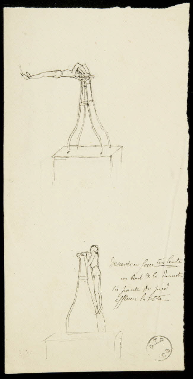 partie d'un ensemble de dessins Pison 1968.102.2441.2 Photo Mucem