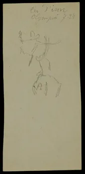 partie d'un ensemble de dessins Les Pison 1968.102.2442.3 Photo Mucem