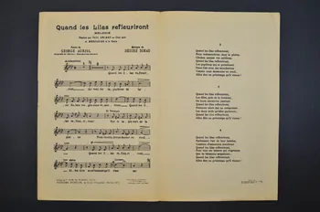 George Auriol ; Désiré Dihau ; Tino Rossi ; Constant Fortin chanson petit format Paris 9ème 1904 1966.156.25 Photo Mucem