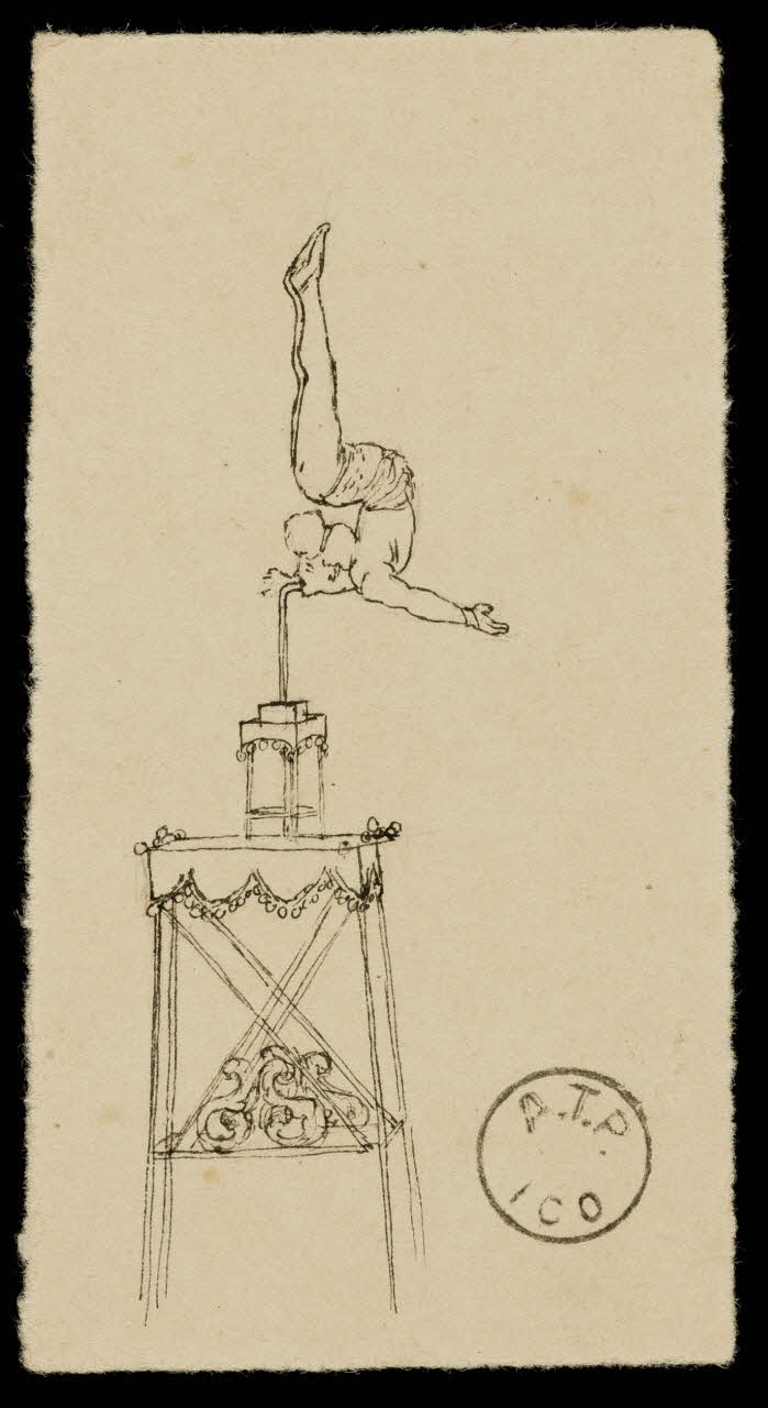 partie d'un ensemble de dessins Ploëtz Larellas 1968.102.2458 Photo Mucem