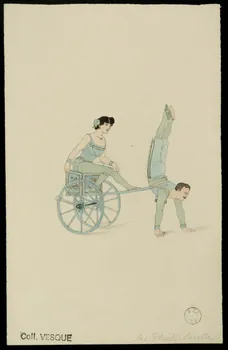 partie d'un ensemble de dessins Les Ploëtz-Larellas 1968.102.2459.2  Photo Mucem