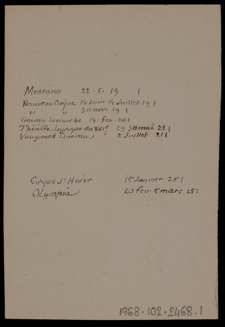 partie d'un ensemble de dessins Pomi 1968.102.2468.1 Photo Mucem
