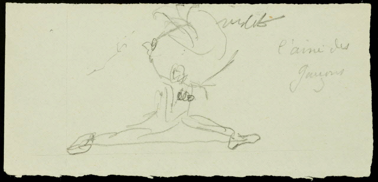 partie d'un ensemble de dessins L'ainé de garçons 1968.102.2477.6 Photo Mucem