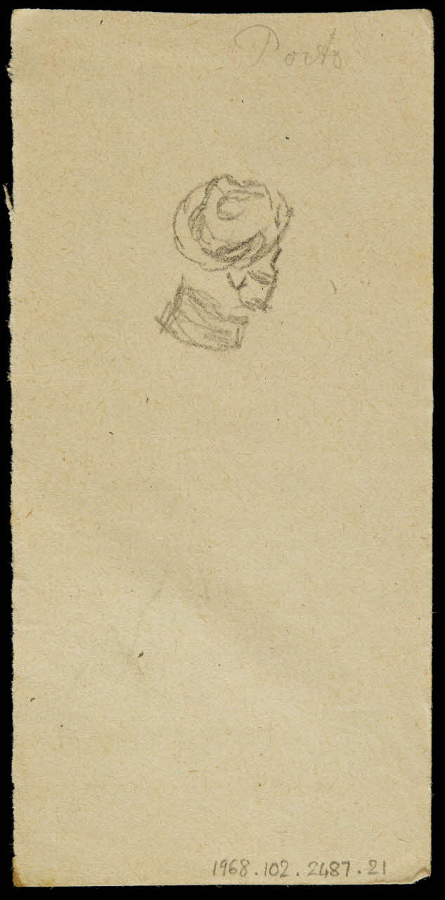 partie d'un ensemble de dessins Porto 1968.102.2487.21 Photo Mucem