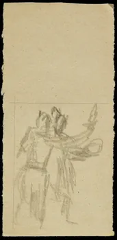 partie d'un ensemble de dessins Gatran 1968.102.2487.22 Photo Mucem