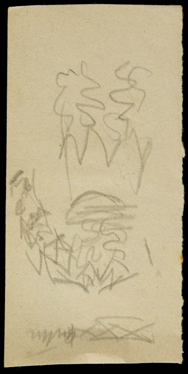 partie d'un ensemble de dessins Croquis de costume 1968.102.2487.26 Photo Mucem