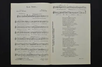 Marcel Bertal ; Léon Raiter ; Louis Maubon ; Grégoire ; Mary Ketty chanson petit format Paris 10ème 1927 1965.152.47 Photo Mucem