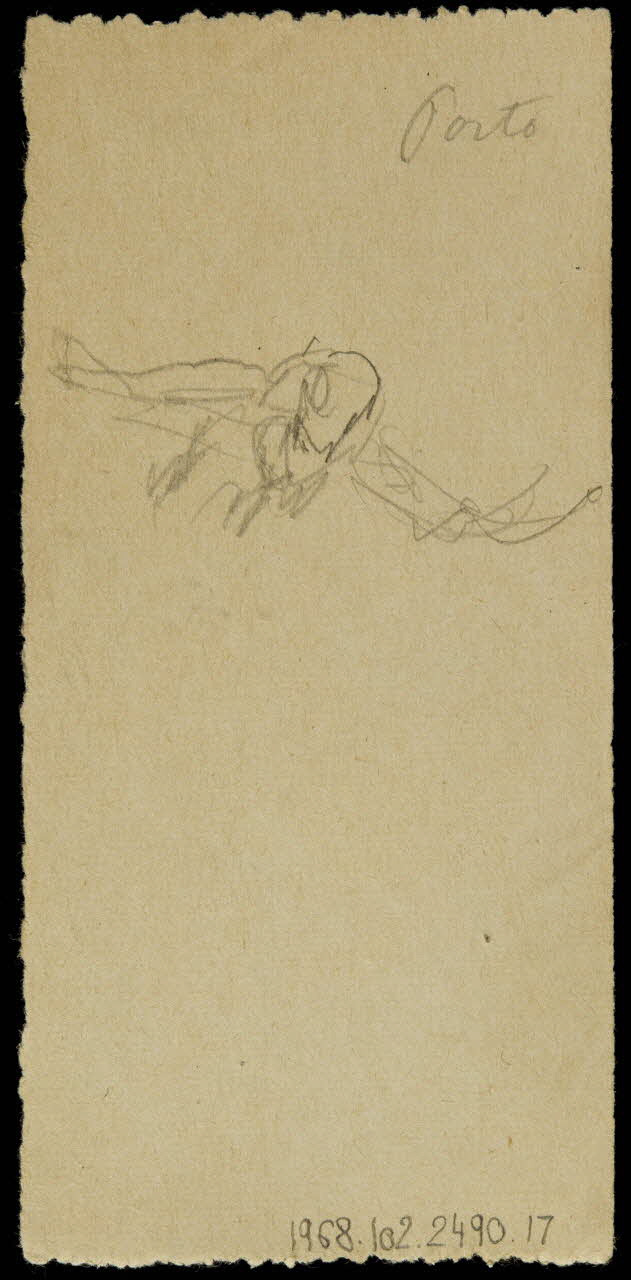 partie d'un ensemble de dessins Annette 1968.102.2490.17  Photo Mucem