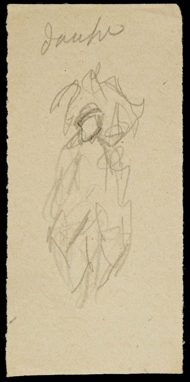 partie d'un ensemble de dessins Silhouette 1968.102.2490.22 Photo Mucem