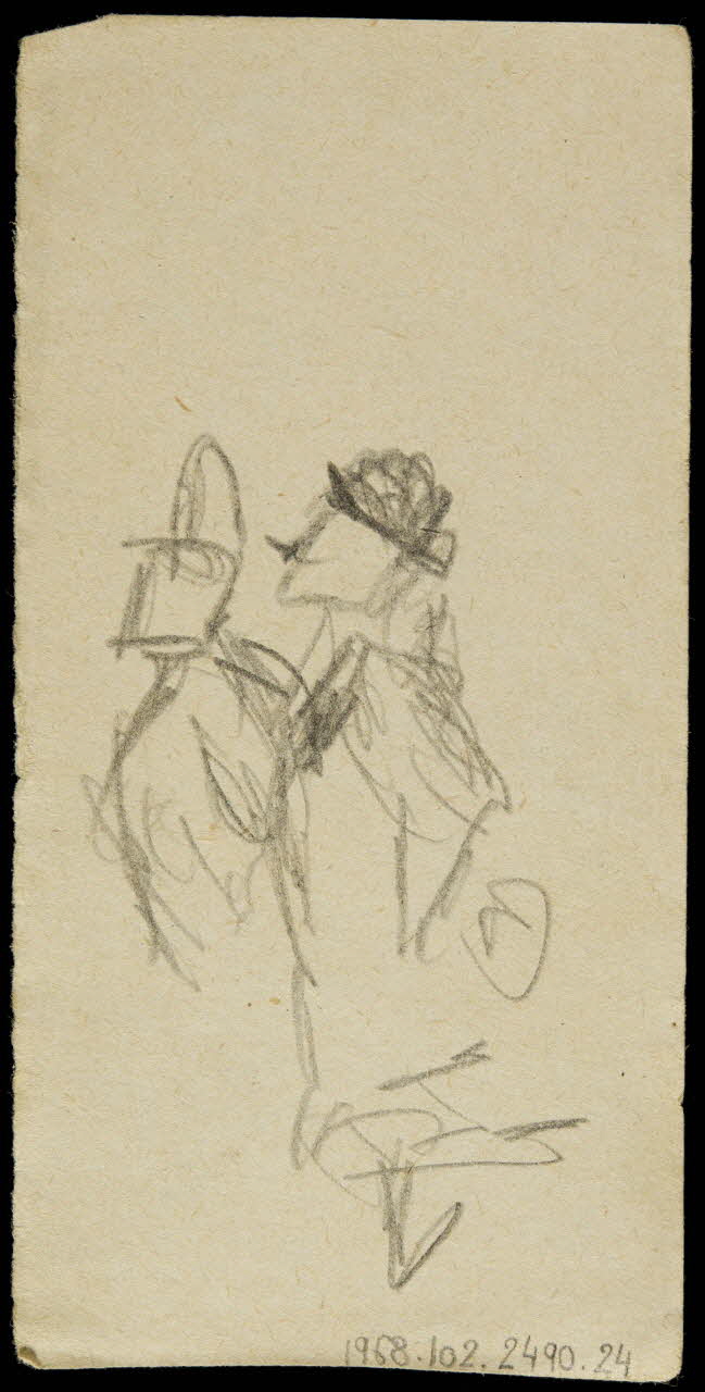 partie d'un ensemble de dessins Silhouette 1968.102.2490.24 Photo Mucem