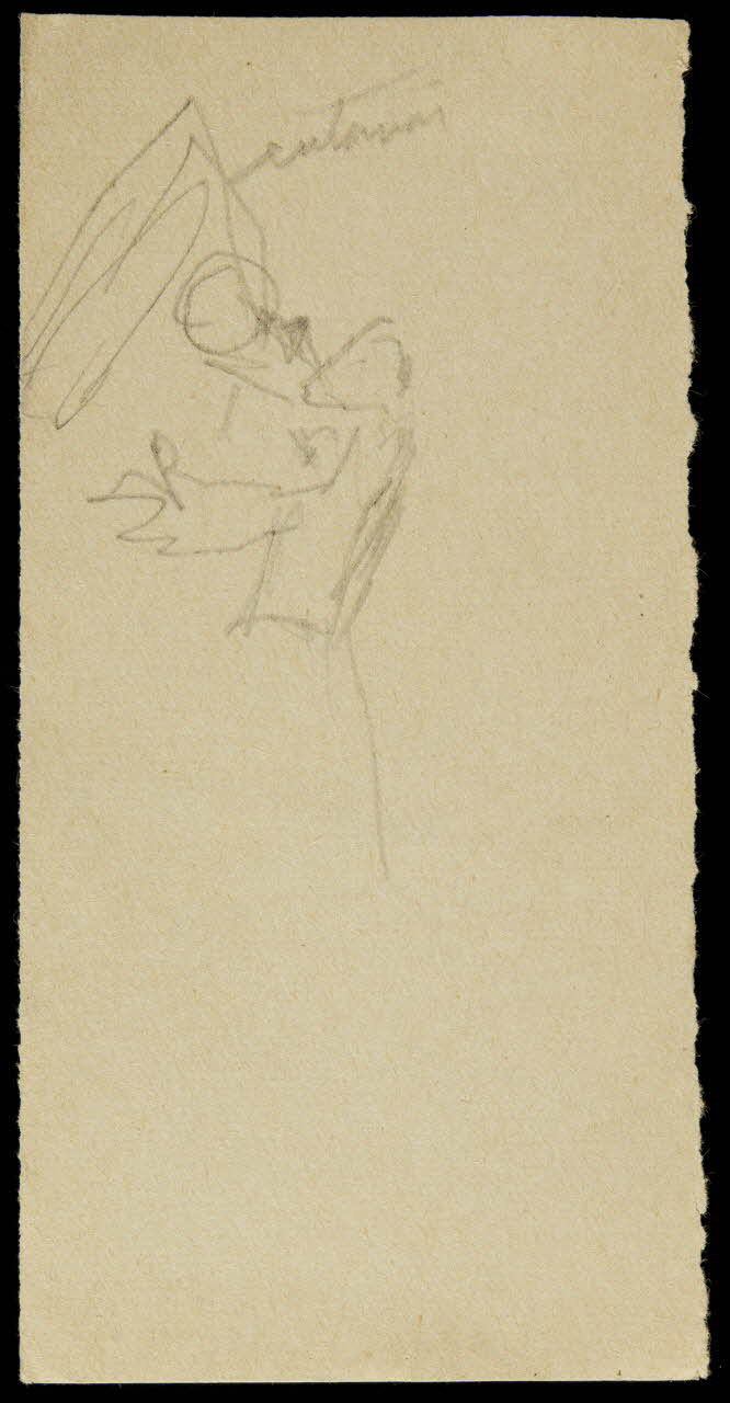 partie d'un ensemble de dessins Croquis d'hommes 1968.102.2490.28 Photo Mucem