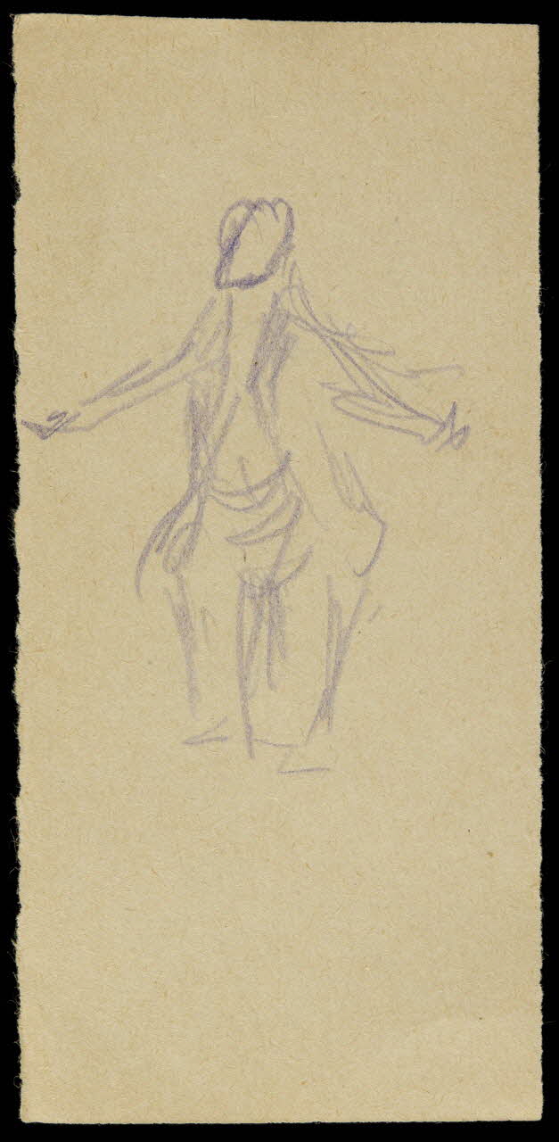 partie d'un ensemble de dessins Silhouettes 1968.102.2490.30 Photo Mucem