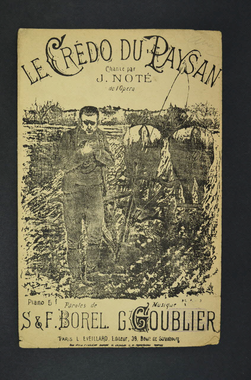 chanson petit format 1965.152.50 Photo Mucem