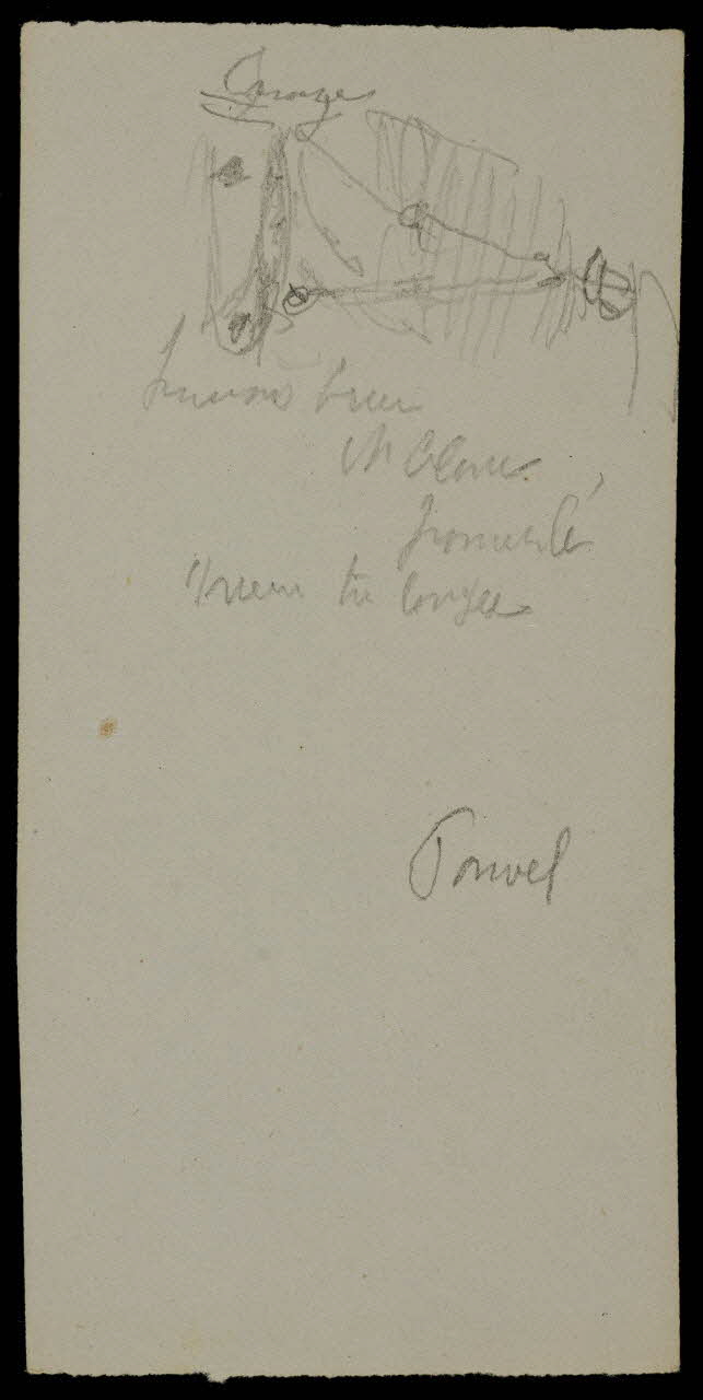 partie d'un ensemble de dessins Powel 1968.102.2495.3 Photo Mucem