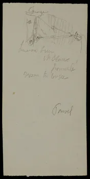 partie d'un ensemble de dessins Powel 1968.102.2495.3 Photo Mucem