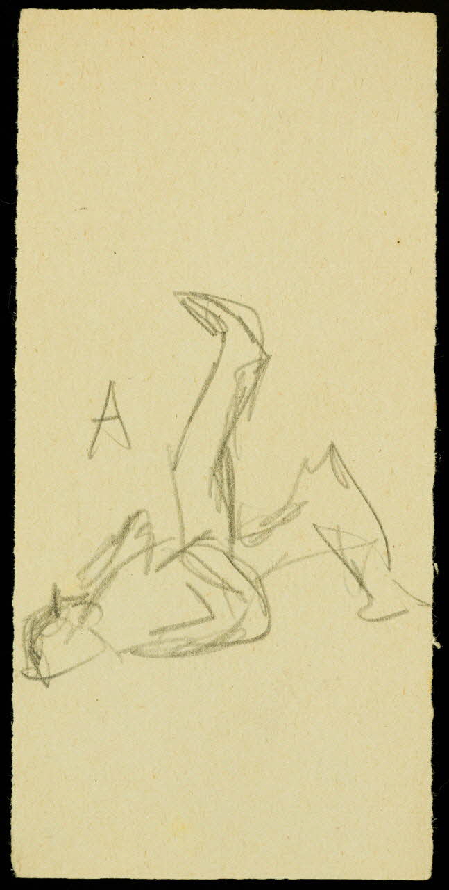 partie d'un ensemble de dessins Puposy 1968.102.2509.2 Photo Mucem