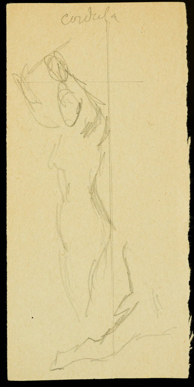 partie d'un ensemble de dessins Silhouette 1968.102.2511.2 Photo Mucem